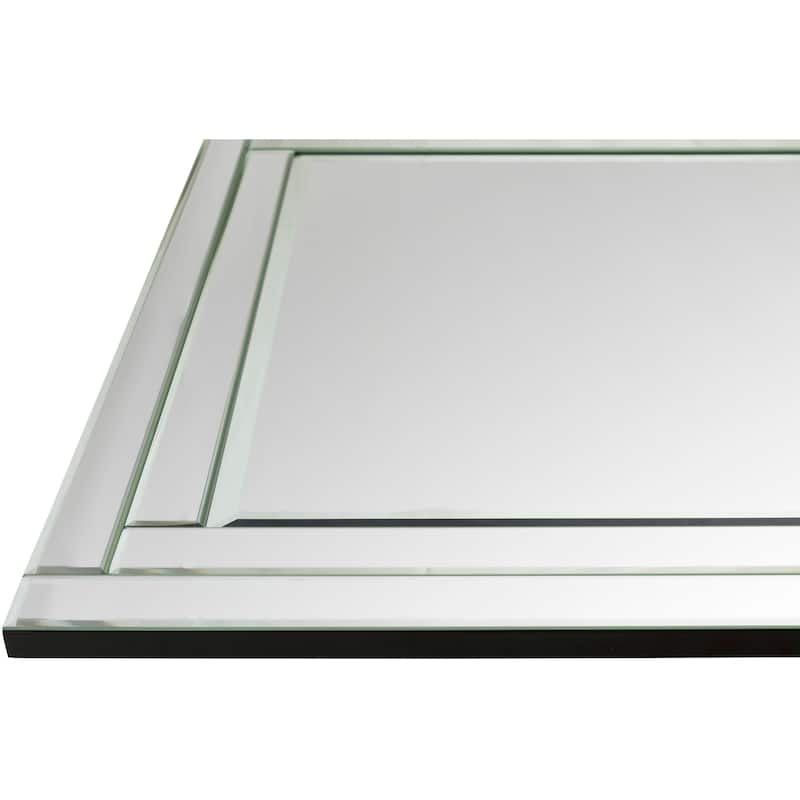 Jimmie Framed Medium Size Rectangular Wall Mirror - 35.4" x 53.2"