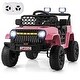preview thumbnail 41 of 45, 12V Ride On Car for Kids with LED Lights and Safety Features - 37" x 24.5" x 25.5"