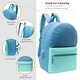preview thumbnail 5 of 3, 24-Pack 17" Two-Tone Backpacks for Kids - Bookbags in Bulk for Elementary, Middle, and High School Students, 12 Assorted Colors