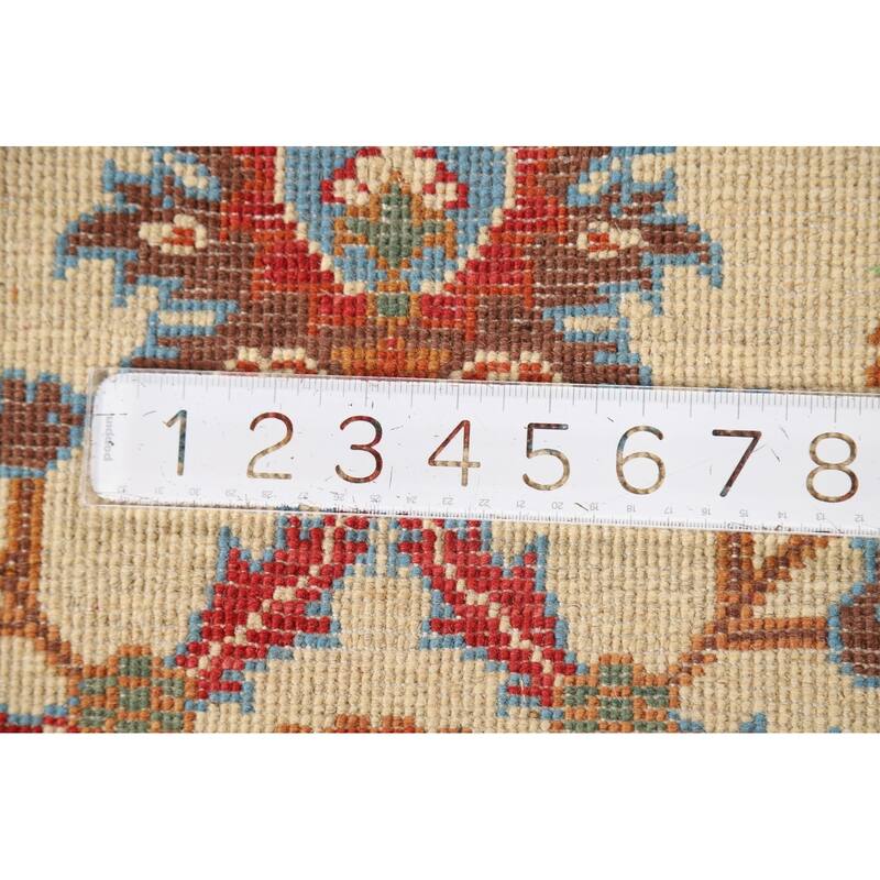 Floral Kazak Oriental Foyer Rug Handmade Wool Carpet - 2'0" x 3'0"