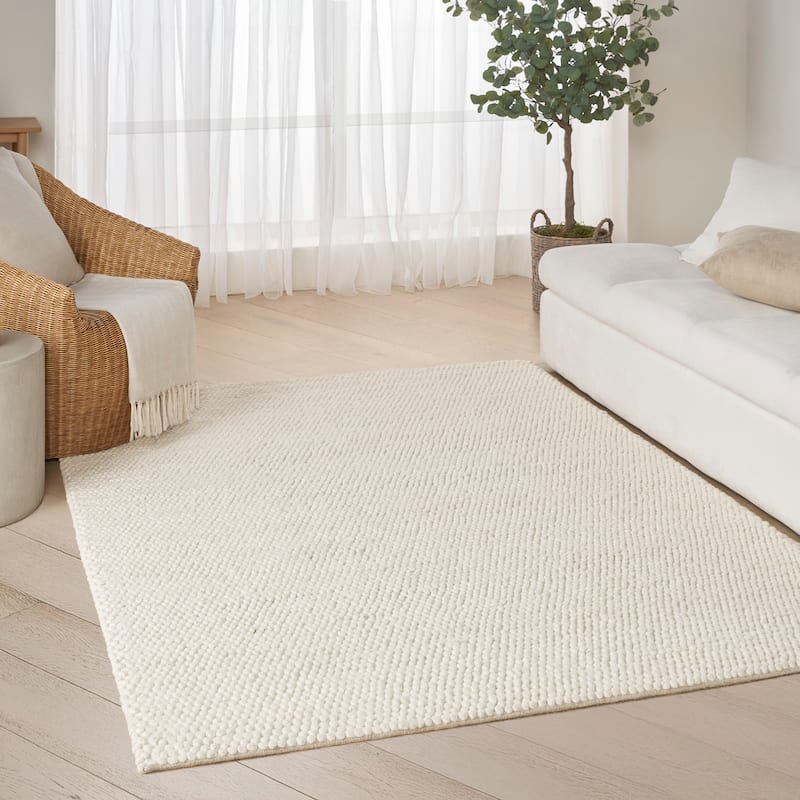 DKNY Pure Knots Indoor only Solid Area Rug
