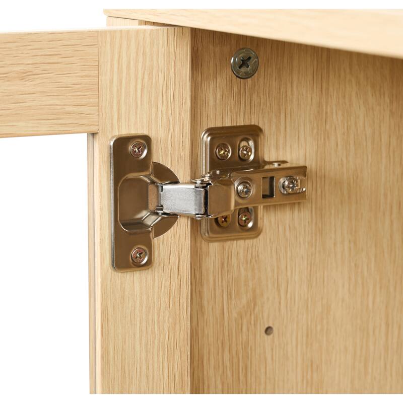 Retro Cabinet, Made Of High-Quality Materials And Antique Craftsmanship, With Large Storage Space