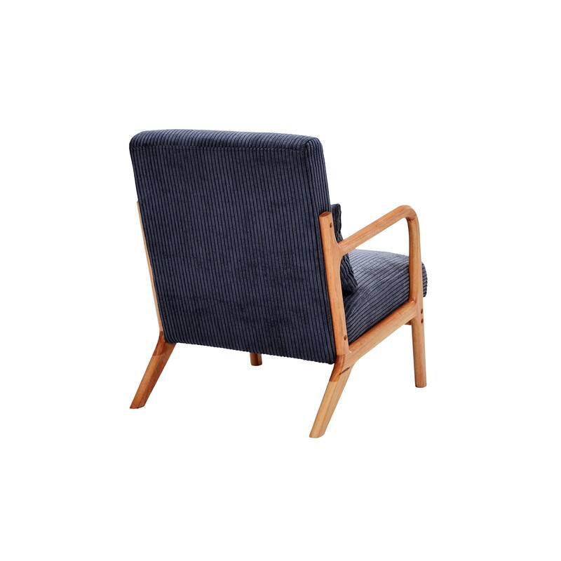 Upholstered Accent Chair Arm Chair with Pillow