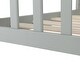 preview thumbnail 18 of 19, Modern Design Wooden Baby Toddler Bed Furniture with Safety Guardrails