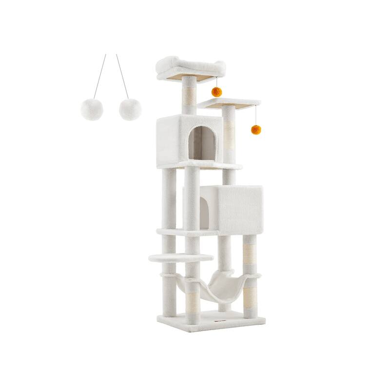Multi-Level Cat Tree with Perches Caves and Scratching Posts
