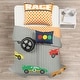preview thumbnail 7 of 34, Lush Decor Racing Cars Reversible Oversized Quilt Set