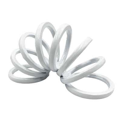 Decorative Handmade Aluminum Modern Sculpture - 10 x 5 x 5 in