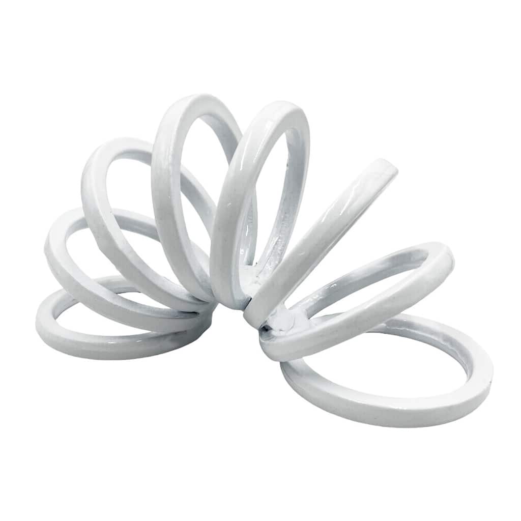 Decorative Handmade Aluminum Modern Sculpture - 10 x 5 x 5 in