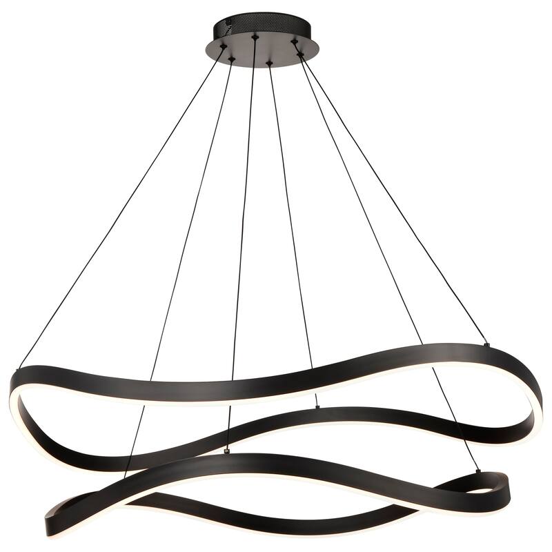 Sylas 36 Inch LED Pendant Matte Black Finish - Matte Black