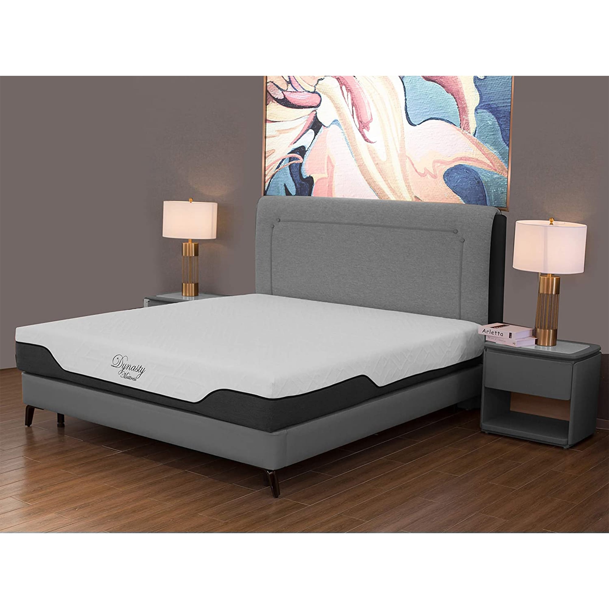 Short king memory shop foam mattress