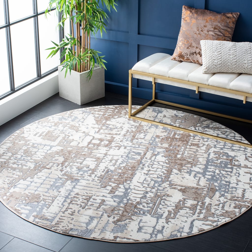 SAFAVIEH Lagoon Kerasoula Modern Abstract Rug