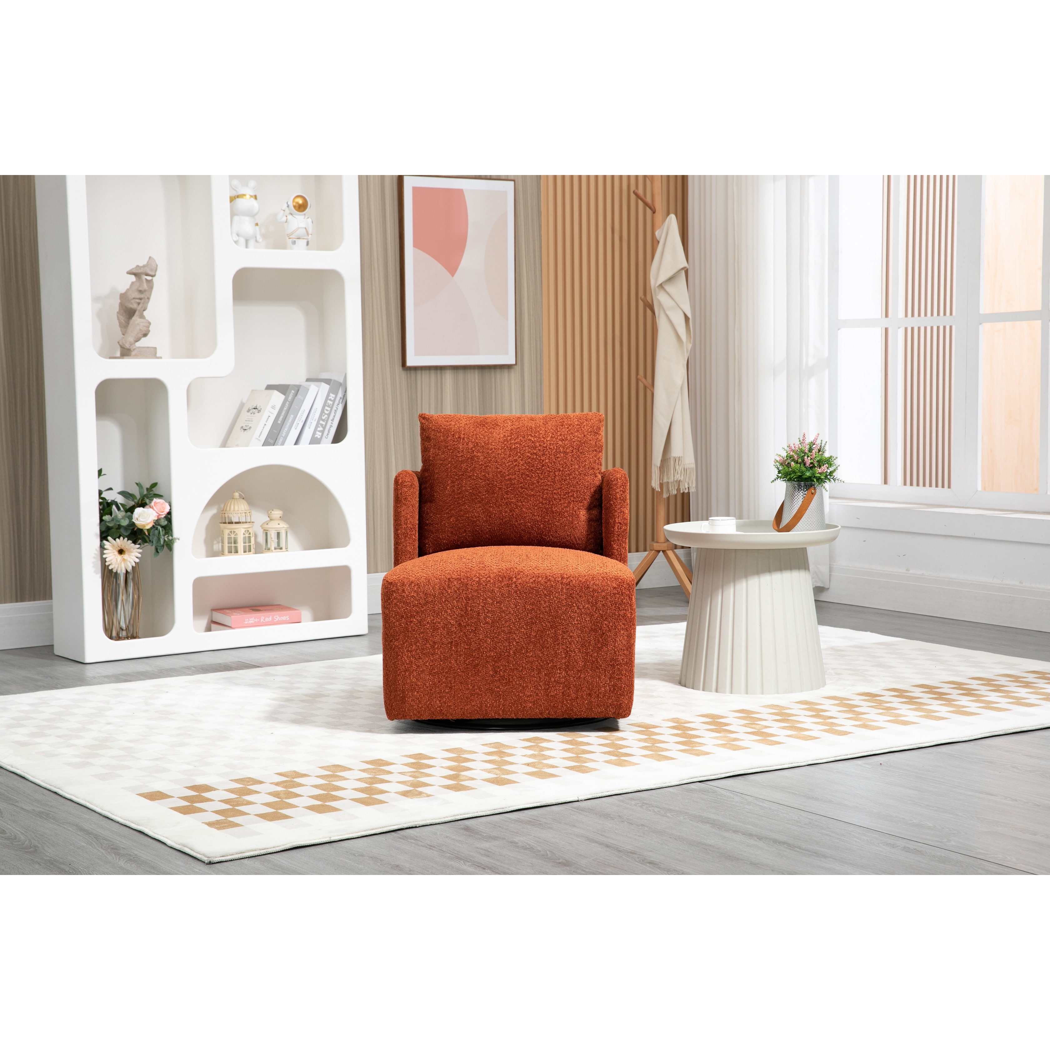 Comfy store barrel chair