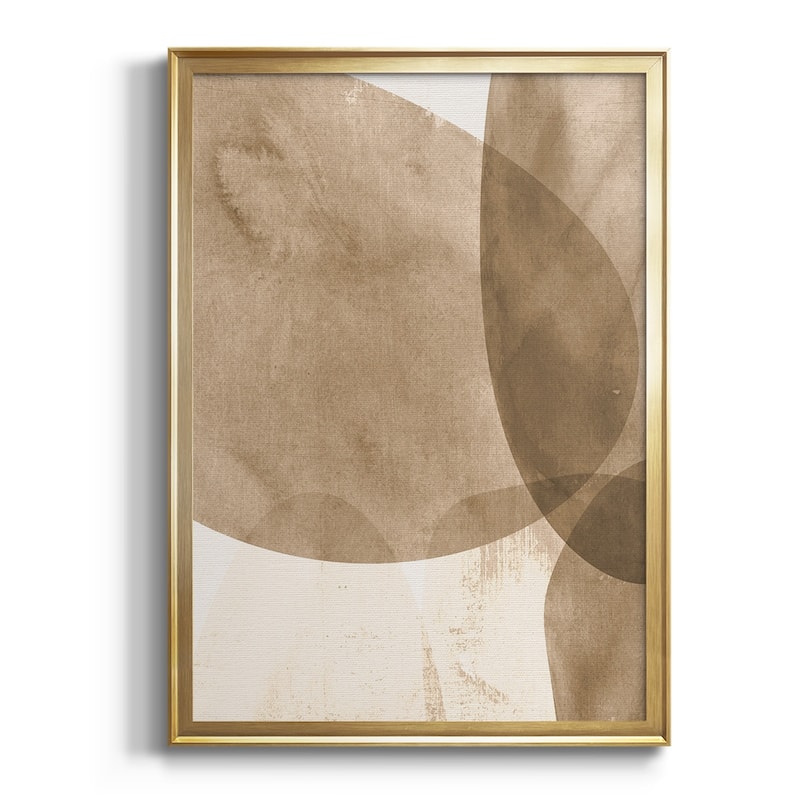 Neutral Object I Premium Framed Print - Ready to Hang - 30.5X42.5 - Gold