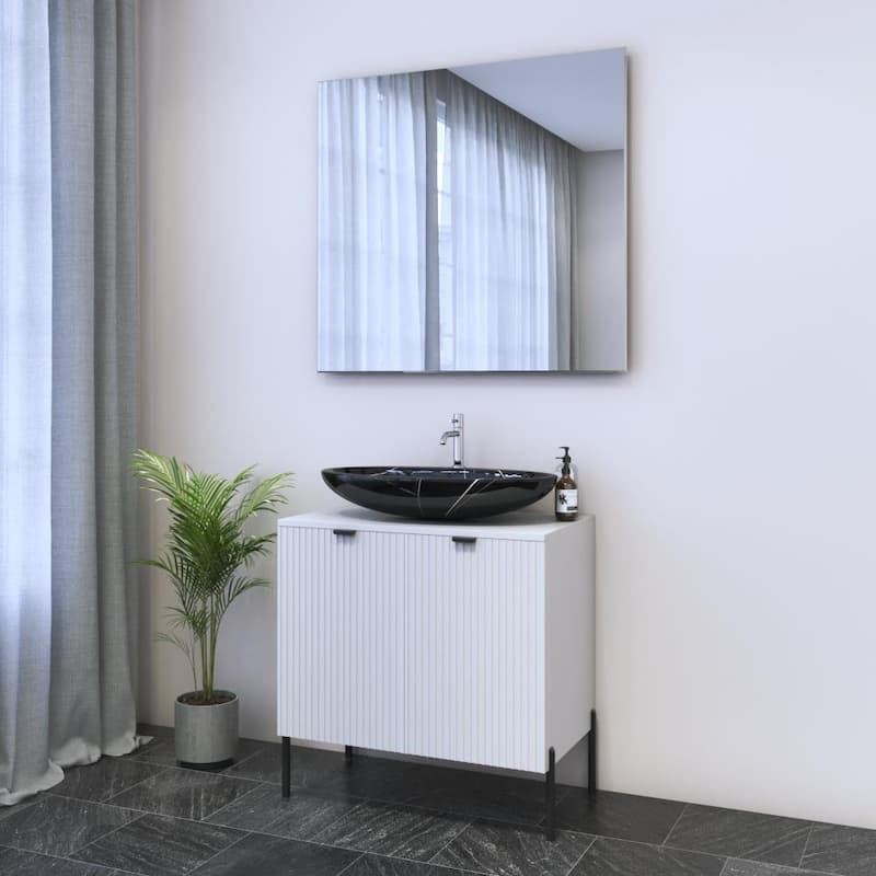 Nicole 2D 80 Floating Bathroom Vanity (32" Width)