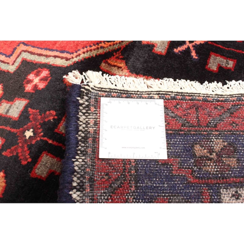 ECARPETGALLERY Hand-knotted Anadol Black Wool Rug - 4'5 x 7'11