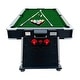 preview thumbnail 4 of 13, RACK Triad 7-Foot 3-in-1 Swivel Billiard/Pool Table with Air Hockey, Table Tennis, and Dining Top