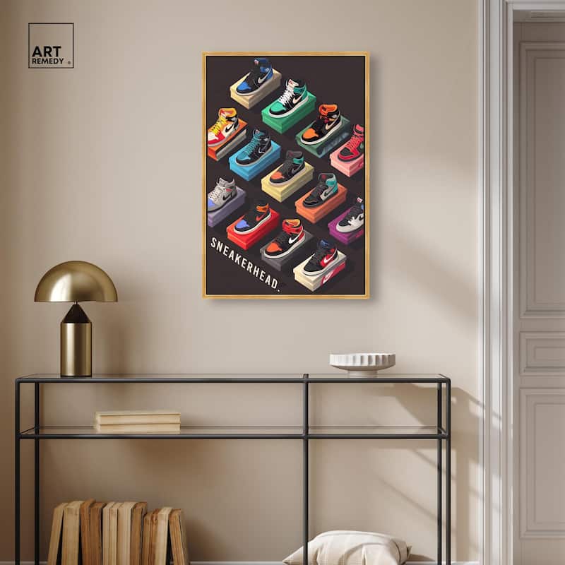 Sneaker Collection Dreams Canvas by Art Remedy