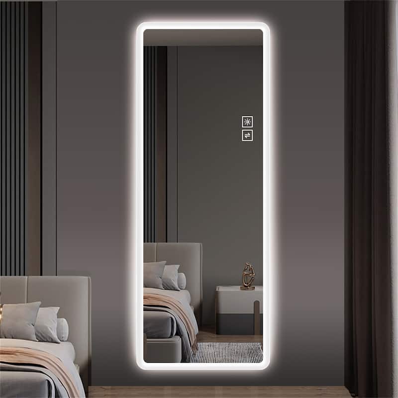 LED Full Length Mirror Lighted Vanity Body Mirror