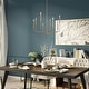 preview thumbnail 6 of 8, The Gray Barn Modern 8-Light Chandelier Windy Bracken Ceiling Lighting for Living Room - D 27"X H 36"