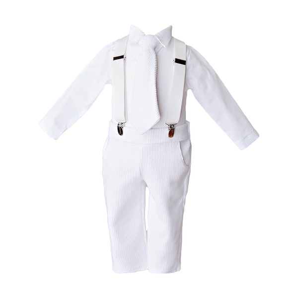 white christening outfit baby boy