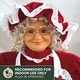 preview thumbnail 10 of 17, Fraser Hill Farm 36-In. Dancing Baking Mrs. Claus with Apron and Christmas Cookies - Animated Indoor Holiday Home Decor