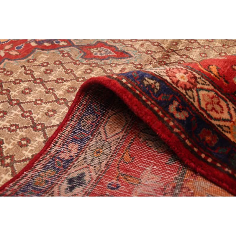 ECARPETGALLERY Hand-knotted Anadol Vintage Brown Wool Rug - 4'11 x 10'3