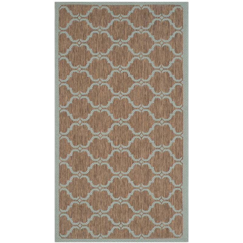 SAFAVIEH Courtyard Charleen Indoor/ Outdoor Waterproof Patio Backyard Rug