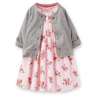 Shop Carter S Baby Girls Sateen Floral Dress Set 6 Months