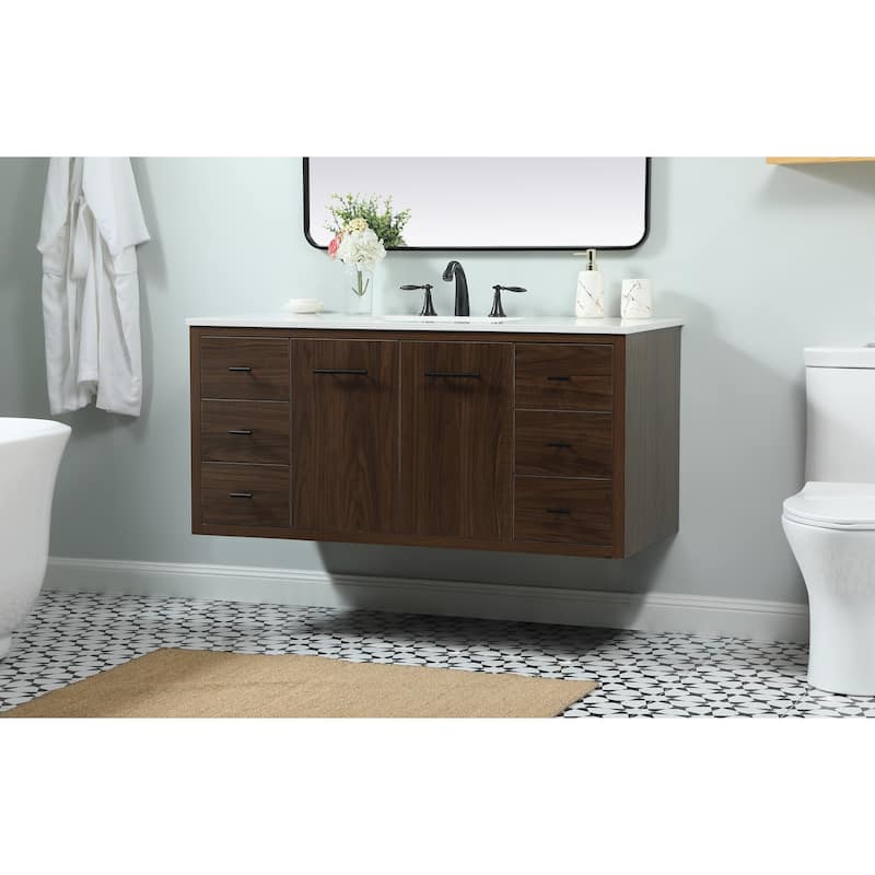 Fern 36 - 48 Inch Single Bathroom Vanity