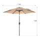 7.5Ft Patio Market Umbrella with Crank and Tilt