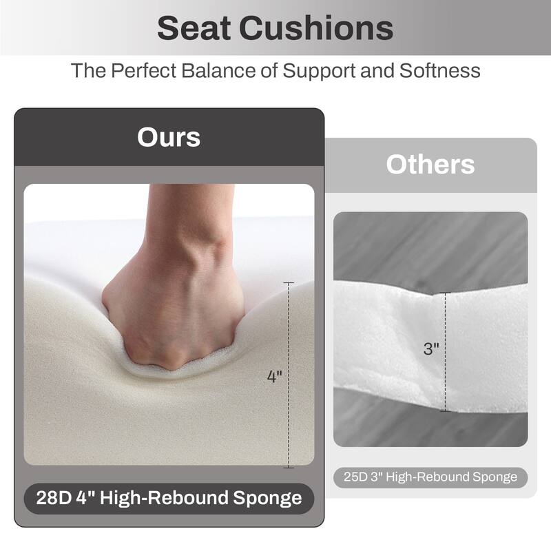 Gymojoy 10-Piece Outdoor Wicker Patio Set with Swivel Glider Chairs & 55,000 BTU Fire Pit Table for Garden, Backyard, Poolside