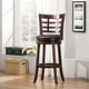 preview thumbnail 6 of 46, Verona Swivel 29-inch High Back Barstool by iNSPIRE Q Classic