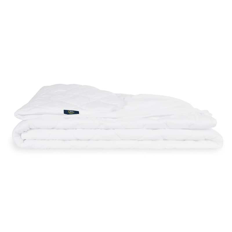 Serta Simply Clean Triple Action Antimicrobial Mattress Pad - White