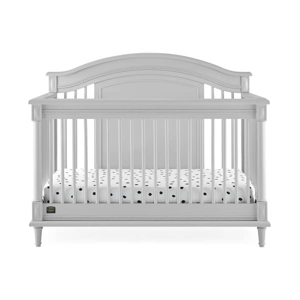 slide 2 of 11, Juliette 6-in-1 Convertible Crib with Toddler Rail, Greenguard Gold Certified Grey