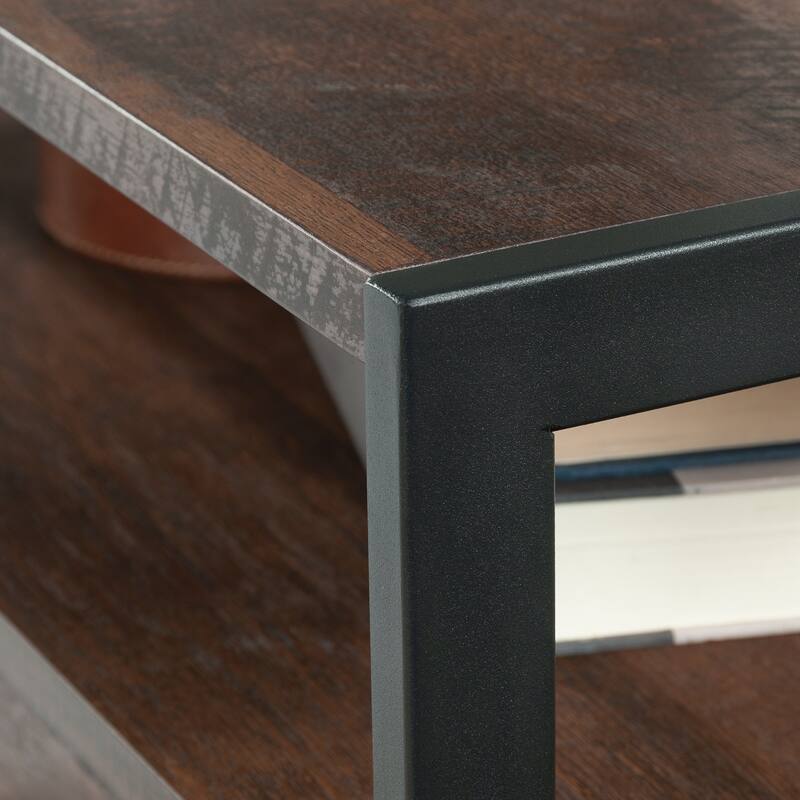 Wood Side Table Nightstand with Drawer, Brown