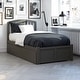 preview thumbnail 22 of 84, Richmond Solid Wood Platform Bed with Footboard & Twin XL Trundle