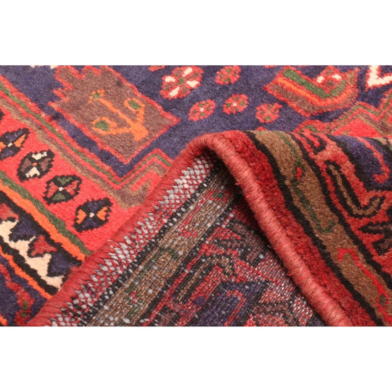 ECARPETGALLERY Hand-knotted Andelz Red Wool Rug - 4'5 x 6'9