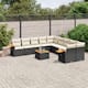 Option Black and cream with table
