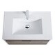 preview thumbnail 33 of 109, Fine Fixtures - Wall Mount Bathroom Vanity And Sink, Knob Free Design - Alpine Collection -