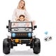 preview thumbnail 44 of 49, 24V Kids 2 Seater Ride On Truck Car Electric Vehicles Remote Control White