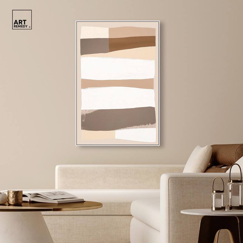 Linear Landscape I Canvas by Art Remedy
