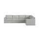 preview thumbnail 11 of 18, Flex 6-seat Upholstered Modular Sectional by Flexsteel - 134" x 35" x 103"
