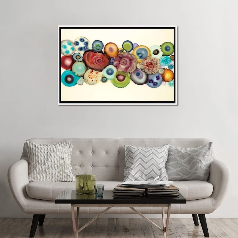 iCanvas "Red Path" by Laura Van Horne Framed Canvas Print
