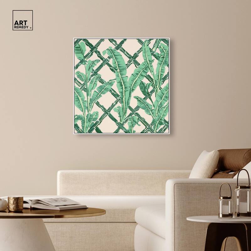 Vibrant Squiggles Canvas by Art Remedy