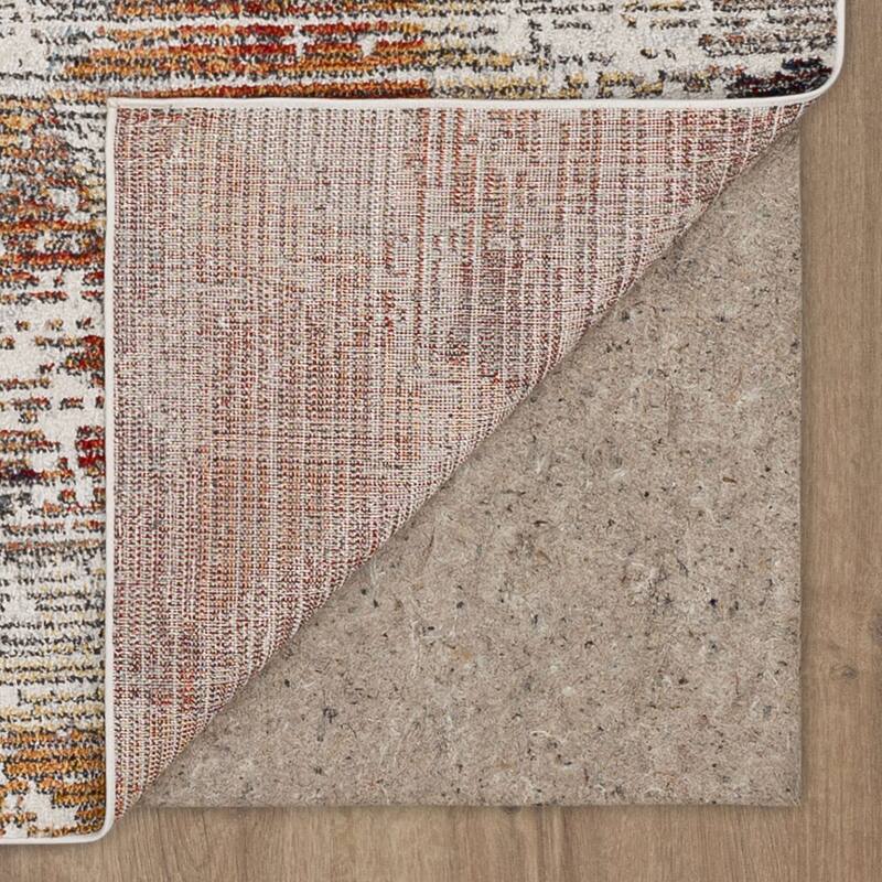 Mohawk Home Anderson Abstract Geometric Striped Contemporary Area Rug