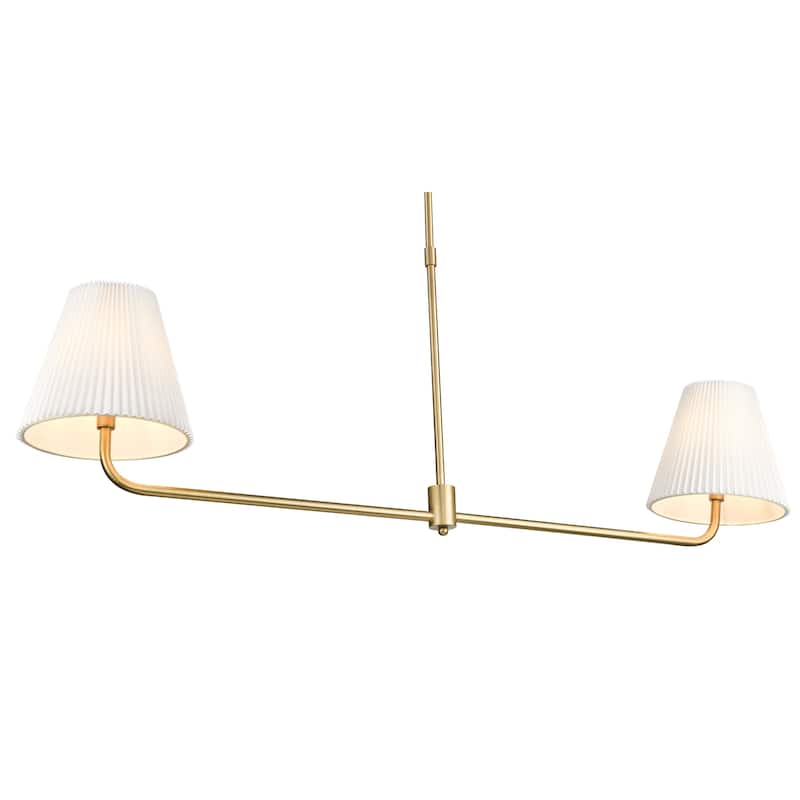 Millennium Lighting 25102 Ami 2 Light 48" Wide Linear Chandelier - Vintage Brass