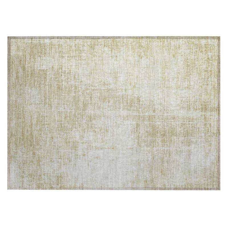 Machine Washable Indoor/ Outdoor Chantille Abstract Ombre Rug