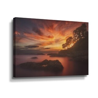Burning Sea Gallery Wrapped Canvas - Bed Bath & Beyond - 33945880