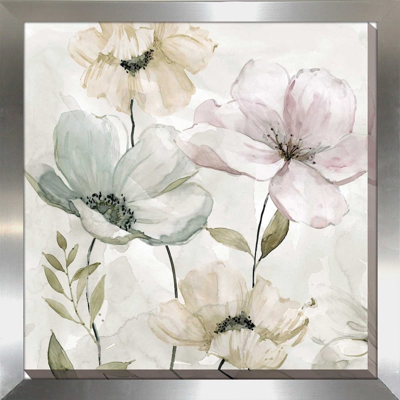 "Garden Grays Detail I (Square)" by Carol Robinson Print on Acrylic