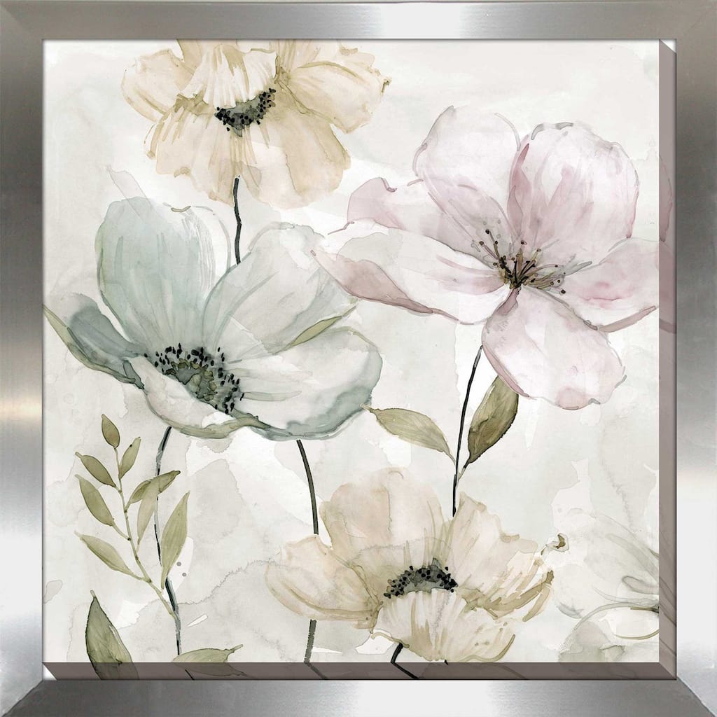 "Garden Grays Detail I (Square)" by Carol Robinson Print on Acrylic